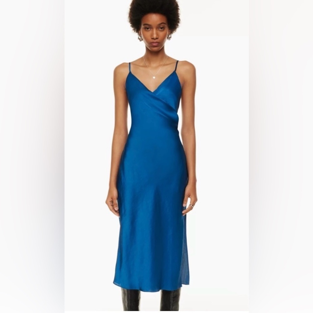 Wilfred Scenery Dress in Ultramarine Blue
Size Large - Picture 14 of 16